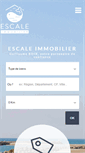 Mobile Screenshot of escale-immobilier.com